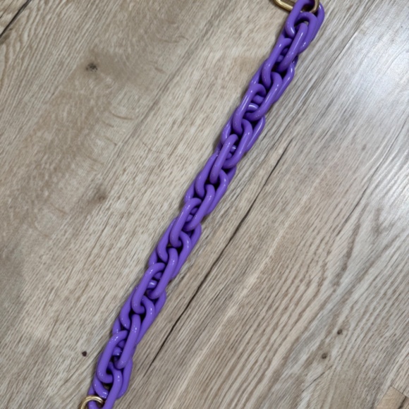 Clare V Shortie strap in royal resin - Picture 4 of 5